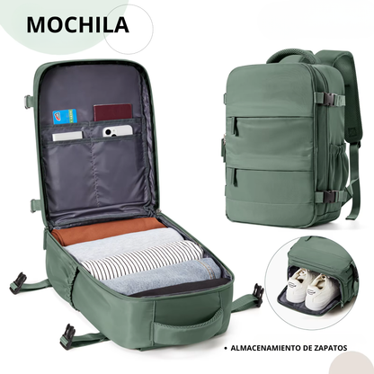 Mochila Para Cabina 40X30X20